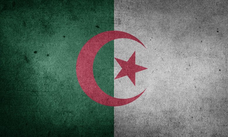 algeria, flag, africa