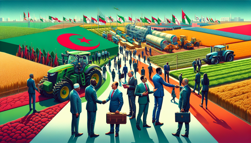 Des diplomates et investisseurs africains au salon de l’agriculture à Annaba.