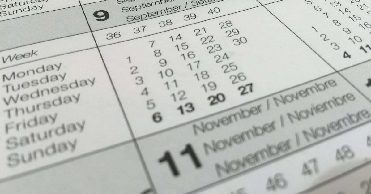 découvrez l'importance des dates dans notre vie quotidienne, de leur rôle en matière de culture et d'histoire à leur utilisation en planification et organisation. apprenez comment ces repères temporels façonnent notre compréhension du monde.